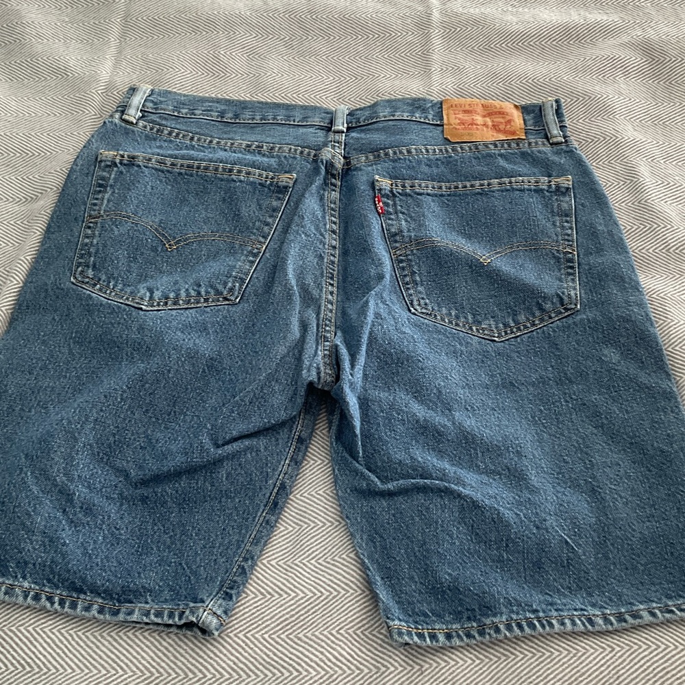 Levi's Classic 505 Blue Jean Shorts for Men, size 36